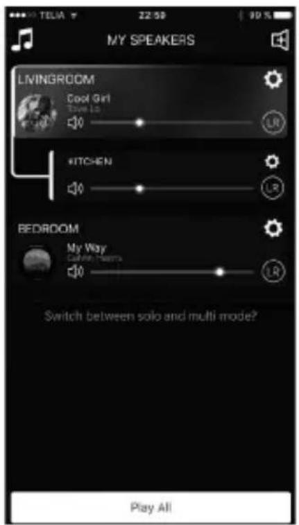 AUDIO PRO Addon C3 - ÉCRANS PRINCIPAUX | VISTAS PRINCIPALES SCHERMATE PRINCIPALI | PÄÄNÄYTÖT - 3