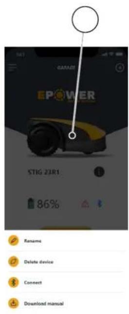 STIGA Stig 1200 - Appairage (pairing) - 7
