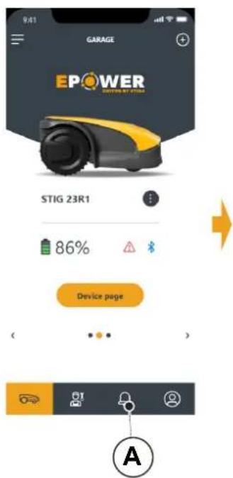 STIGA Stig 1200 - MEDDELANDEN (MESSAGE) - 1