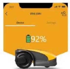 STIGA Stig 1200 - GERATESEITE (DEVICE PAGE) - 1
