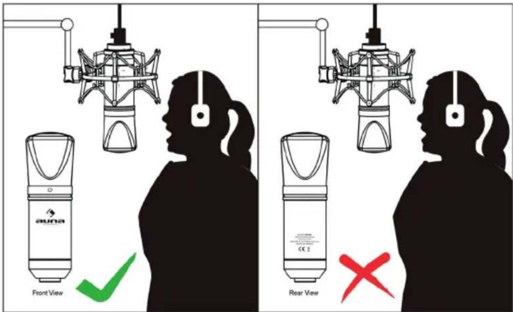 Auna MIC900 - NOTES ON ASSEMBLY AND USE - 1