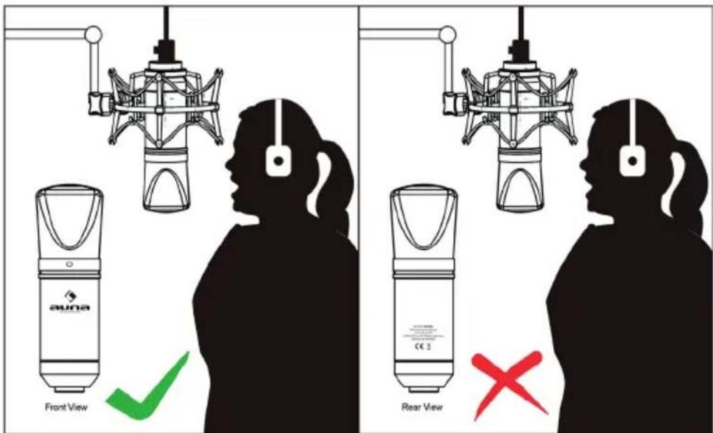 Auna MIC900 - INSTRUCTIONS DE MONTAGE ET D'UTILISATION - 1