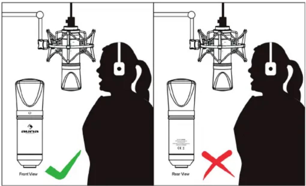 Auna MIC900S - INSTRUCTIONS DE MONTAGE ET D'UTILISATION - 1