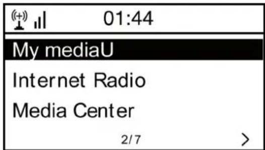 Auna IR150 - My MediaU Management - 2