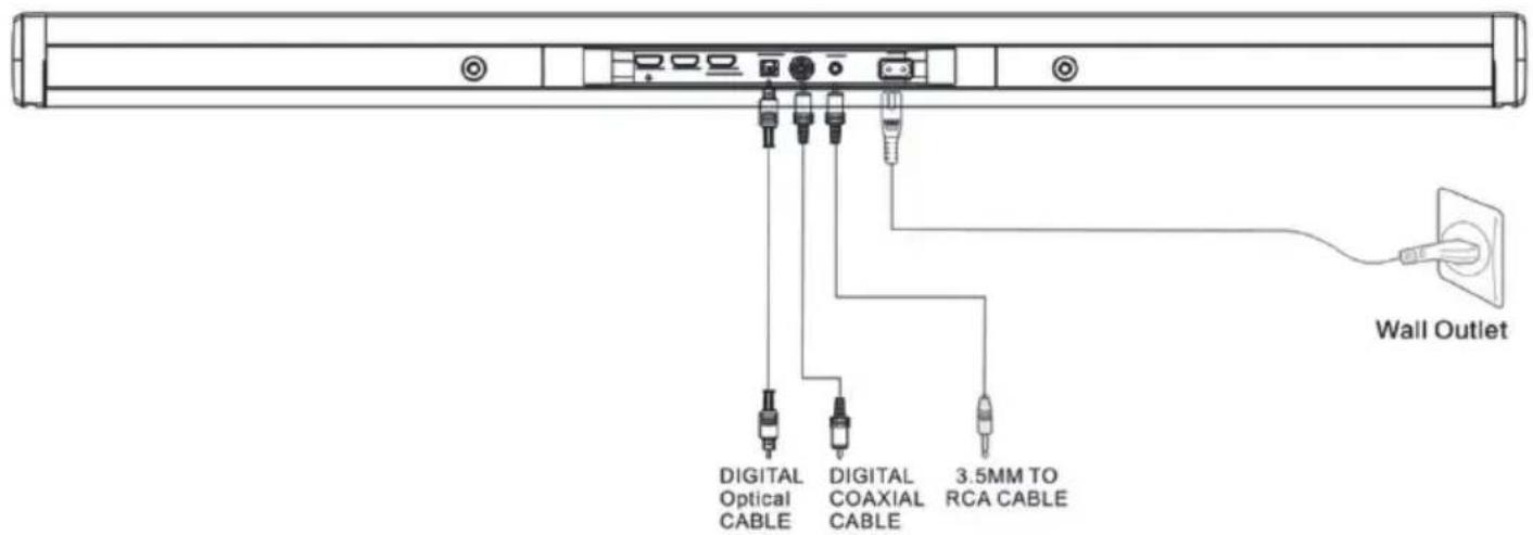Auna Areal Bar 360 - Remote Control - 4