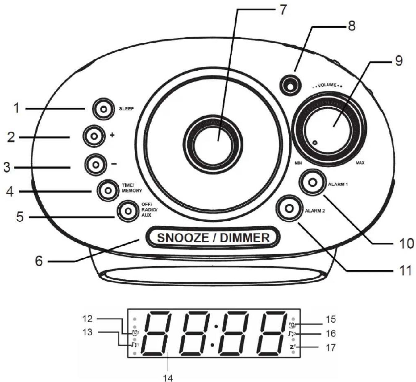 Auna RCR 56 - Reinigung der äußeren Oberfl äche - 1