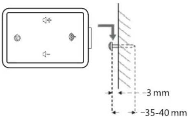 Auna Areal Bar 750 - Montaje en pared de la barra de sonido - 3