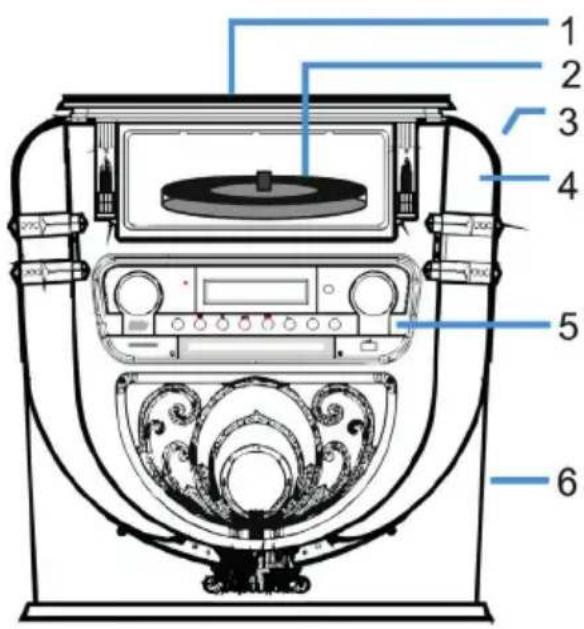 Auna Graceland Mini - Lato anteriore - 1