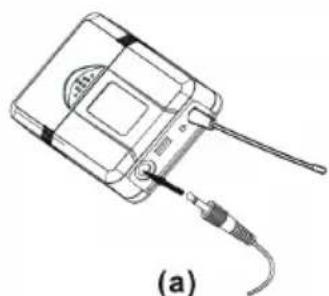 Auna UHF550 Quartett - Branchement du casque - 1