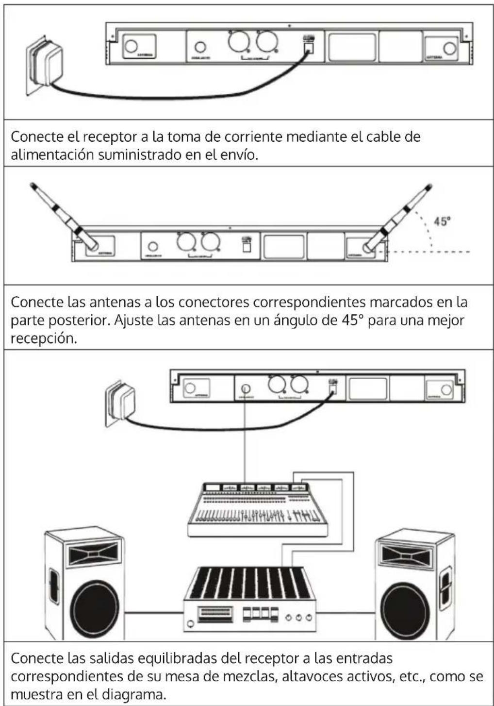 Auna Duett Quartett Fix - CONEXIONES Y PILAS - 1