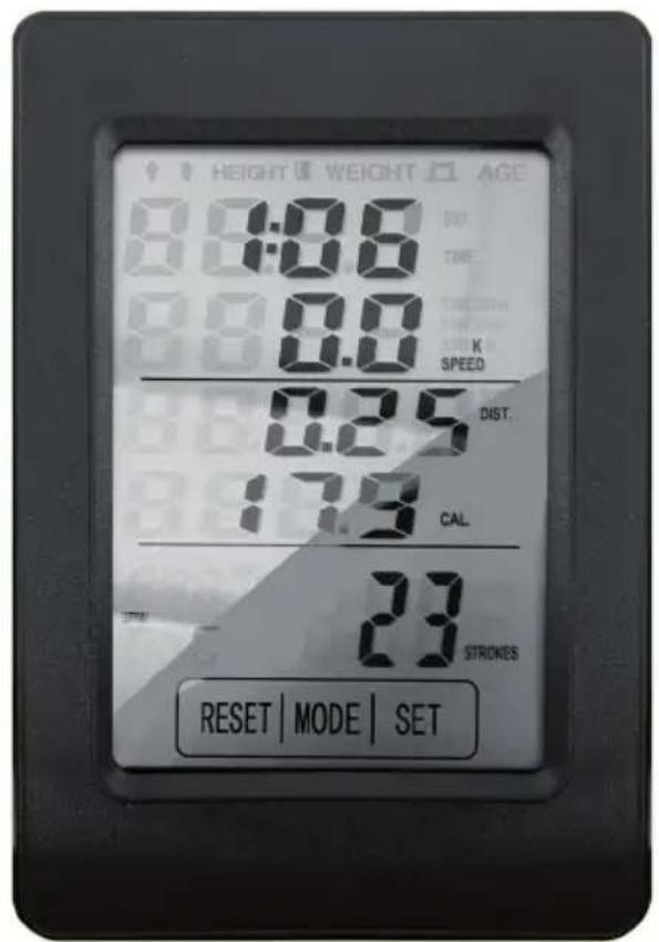 Capital Sports Rowlympic - Einstellbare Parameter - 1
