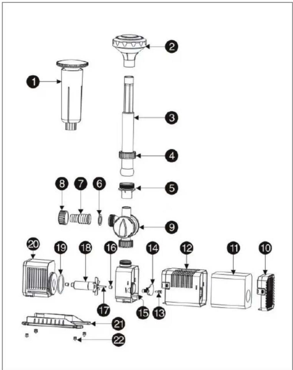 Waldbeck Fontanica S65 - VISión GENERAL DEL APARATO - 1