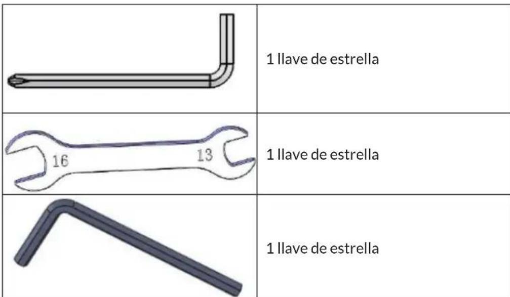 Capital Sports Helix Star DR - Lista de piezas - 1