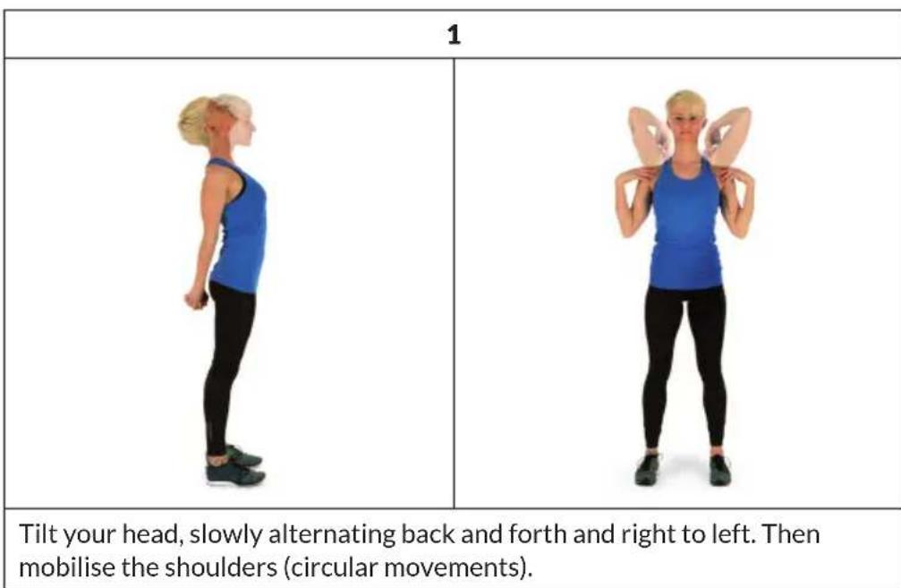 Capital Sports Helix Star DR - WARM-UP BEFORE THE TRAINING - 1