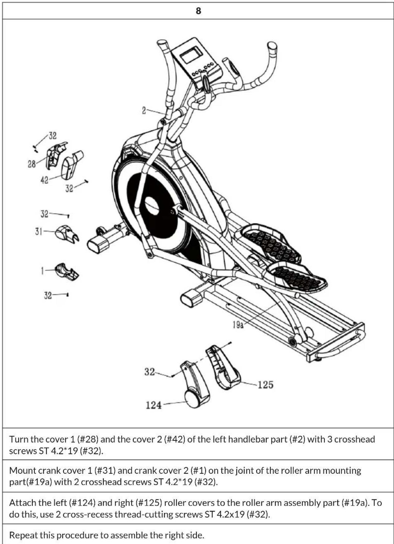 Capital Sports Helix Star DR - Before you start the assembly - 5