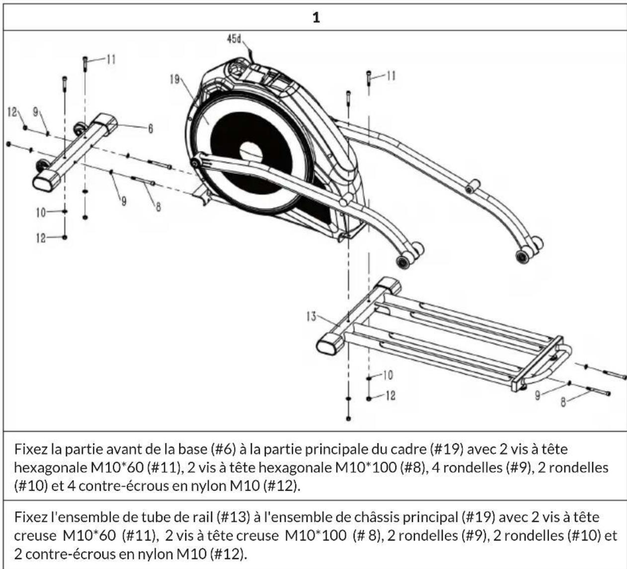 Capital Sports Helix Star DR - Avant de commencer le montage - 1