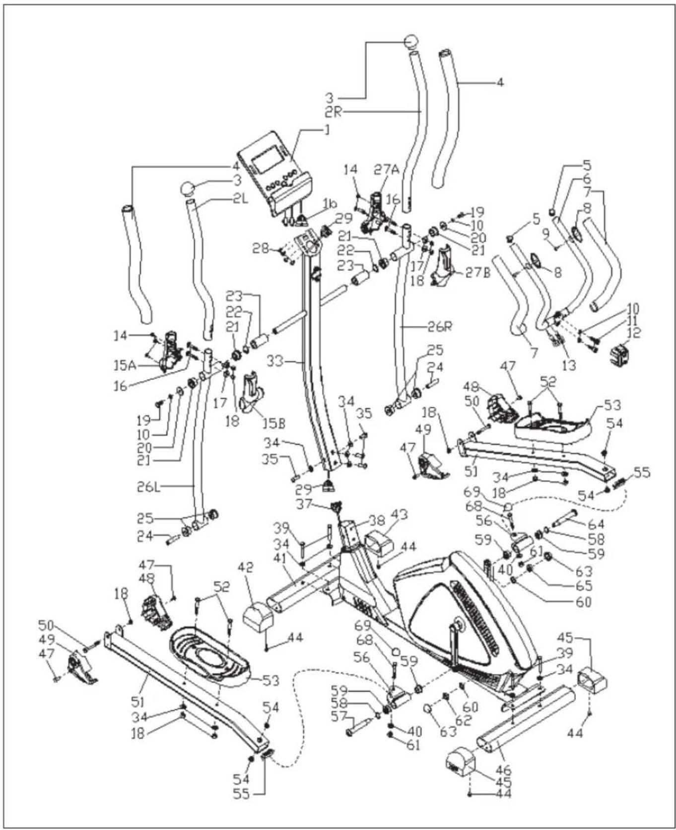 Capital Sports Helix Track - PARTS OVERVIEW - 1