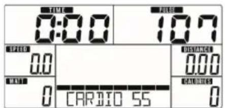 Capital Sports Helix Comfort - Modo cardio - 2