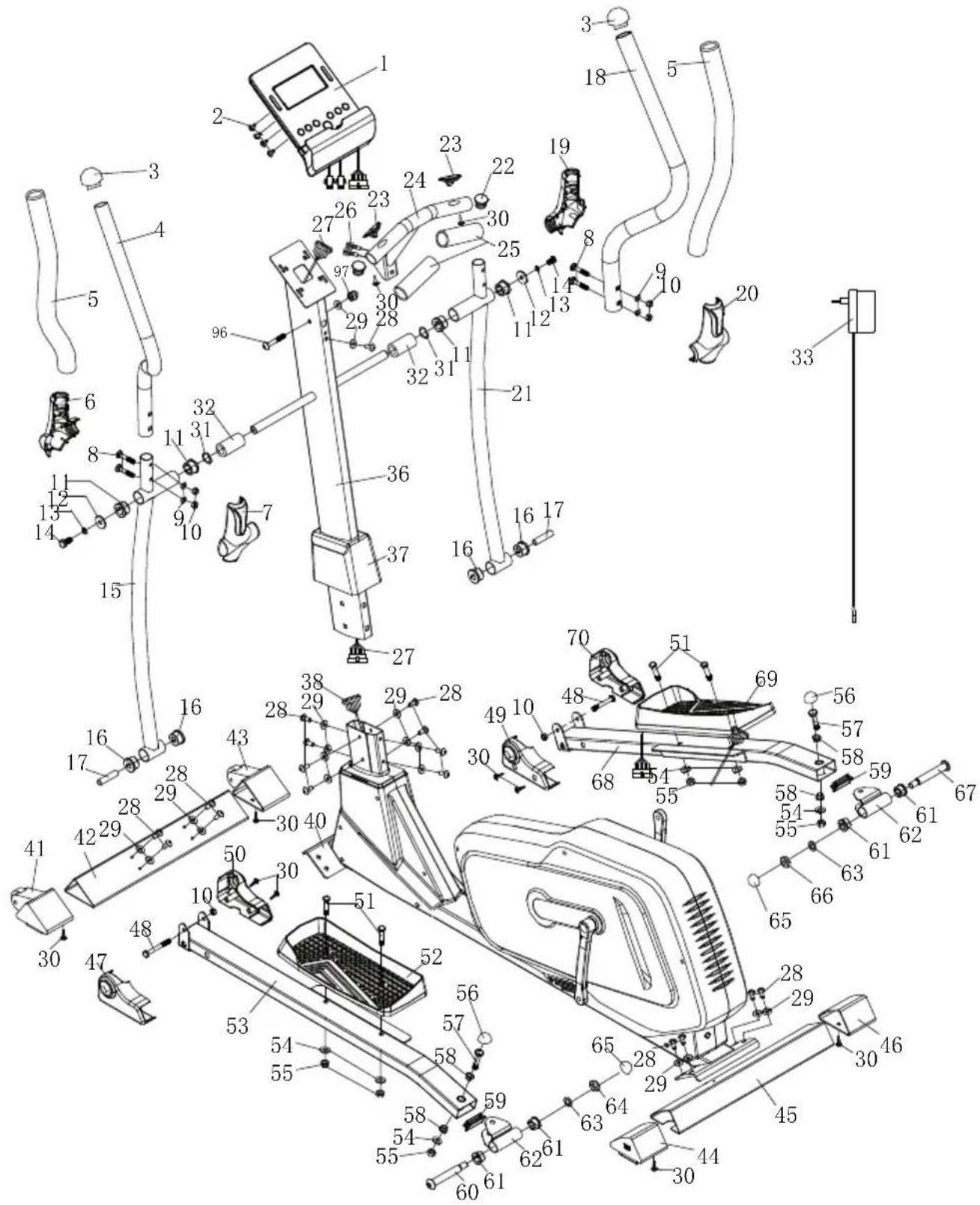 Capital Sports Helix Pro - GERÄTEÜBERSICHT - 1