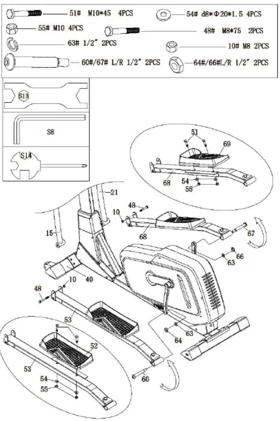 Capital Sports Helix Pro - Assemblage - 10