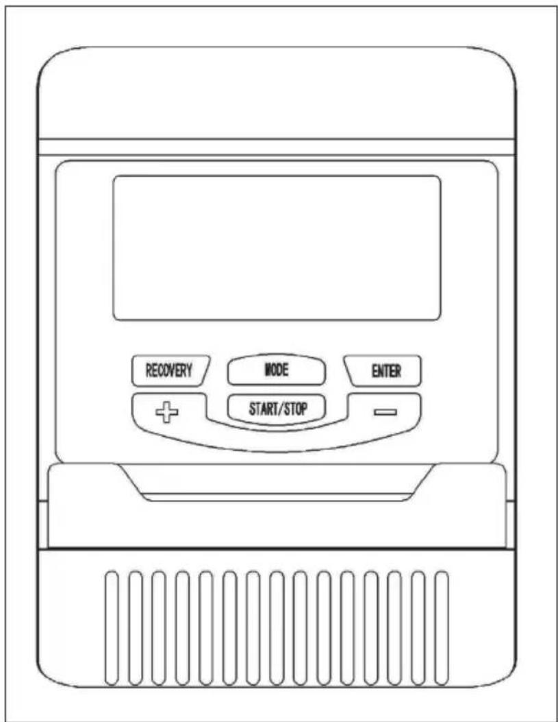 Capital Sports Helix Air - Console et fonctions des touches - 1