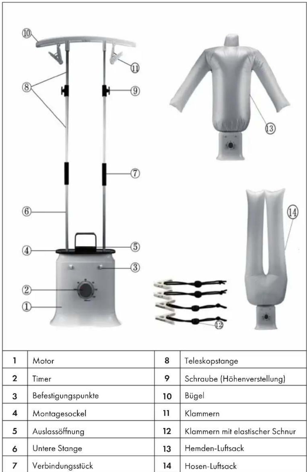 Klarstein ShirtButler Deluxe - VORSICHT - 1