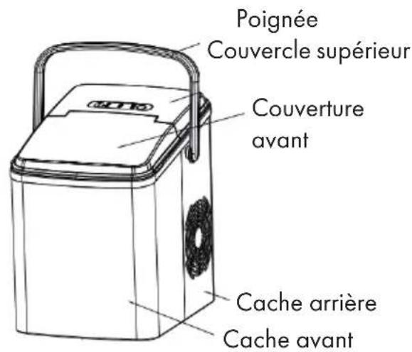 Klarstein Arctic Porter - APERCU DE L'APPAREIL - 1