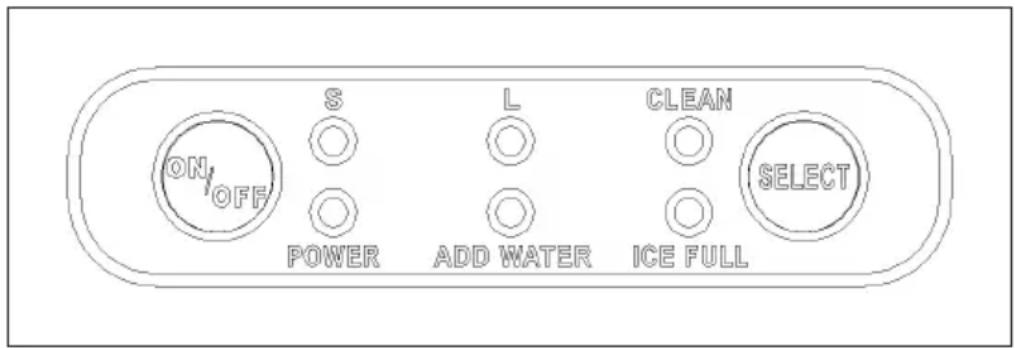 Klarstein Arctic Porter - PANEL DE CONTROL - 1