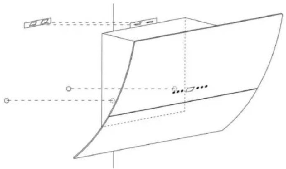 Klarstein Laurel 90 - Installation en extraction d'air - 2