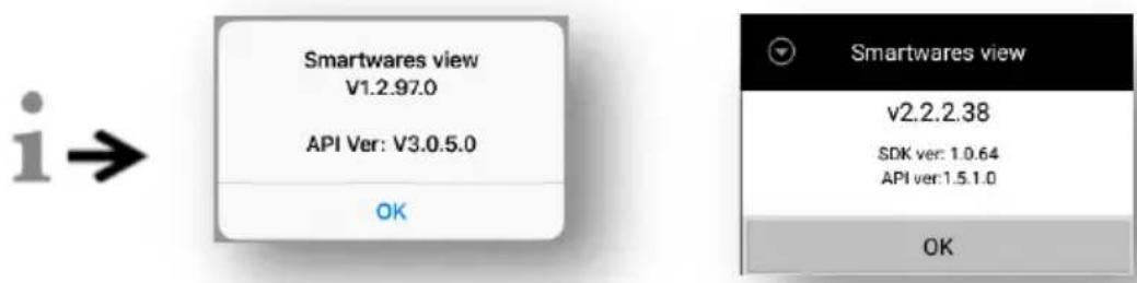 SMARTWARES DIC23216 - Informations sur l'application/version API - 1