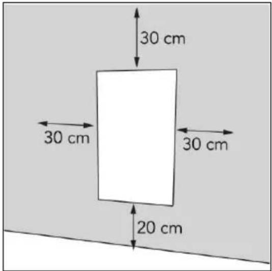 30 cm 30 cm 30 cm 20 cm