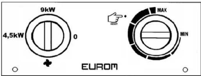 Eurom EK5001 - Ovladaci panel EK9002 - 1
