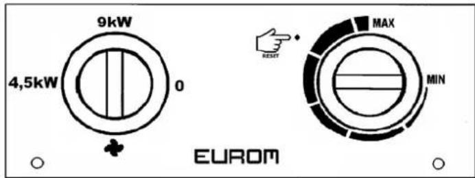 Eurom EK5001 - Kontrollpanel EK9002 - 1