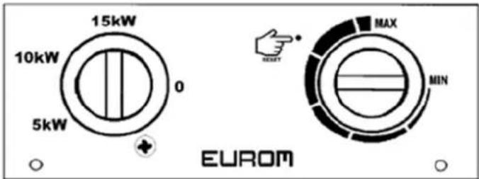 Eurom EK5001 - Ovladací panel EK15002 - 1