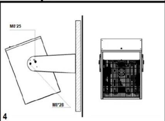 Eurom EK9000 Wall - Amplasare 山 conectare - 4