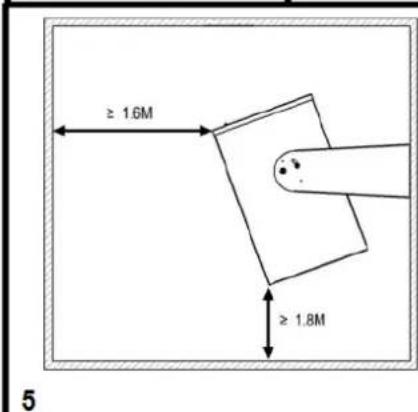 Eurom EK5000 Wall - Amplasare 山 conectare - 5