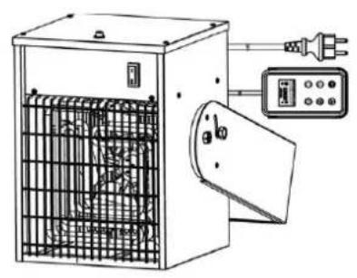 Eurom EK5000 Wall - 1
