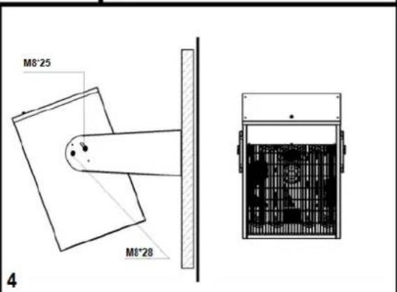 Eurom EK5000 Wall - Amplasare 山 conectare - 4