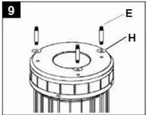 Eurom Flameheater 10500 - Procedure d'assemblage - 10