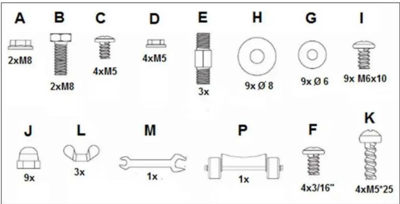 Eurom Flameheater 10500 - Procedure d'assemblage - 1