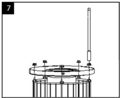 Eurom Flameheater 10500 - Procedure d'assemblage - 8