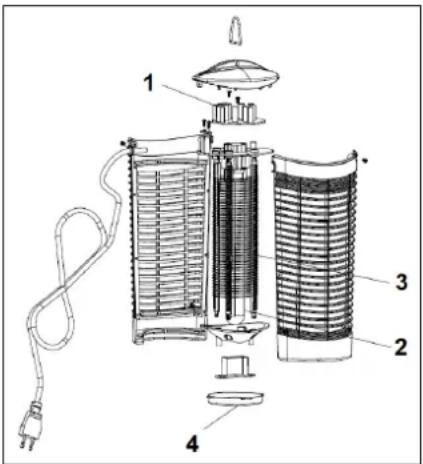 Eurom Fly Away 11Oval - Popis - 1