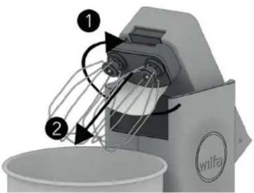 WILFA ProBaker KM1B70 - DE DUBBELE GARDE BEVESTIGEN - 1