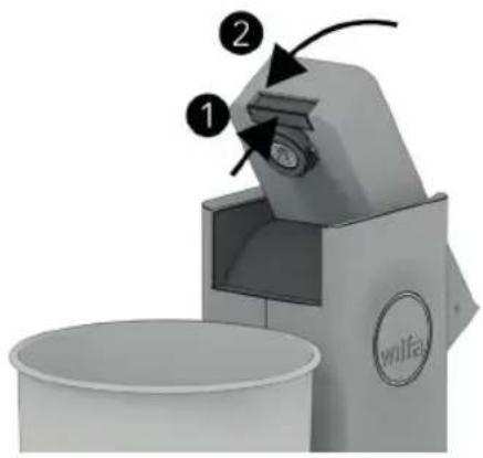WILFA ProBaker KM1B70 - OPEN MIXER HEAD - 1