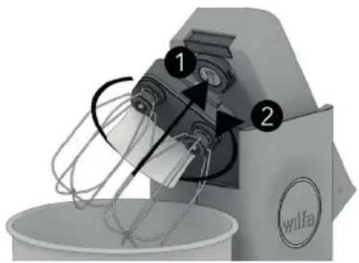 WILFA ProBaker KM1B70 - MOUNT THE WHISK - 1
