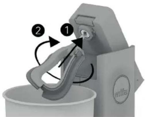 WILFA ProBaker KM1GY70 - DE SILICONENSCHRAPER MONTEREN - 1