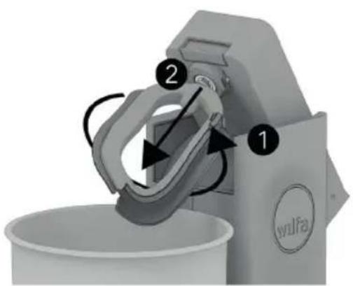 WILFA ProBaker KM1GY70 - FLEXIBLEKLOPPERBEVESTIGEN - 1
