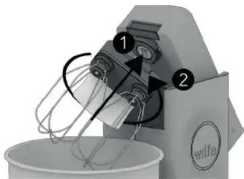 WILFA ProBaker KM1GY70 - MOUNT THE WHISK - 1