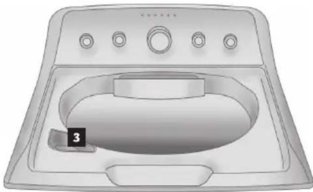 KELVINATOR MLV34FGTWB - USO DE LOS COMPARTIMENTOS PARA LOS ADITIVOS DE LAVADO - 2