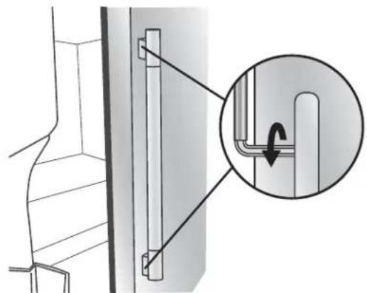KITCHENAID KIKITKFEG500ESS - To Install the Handles: - 2